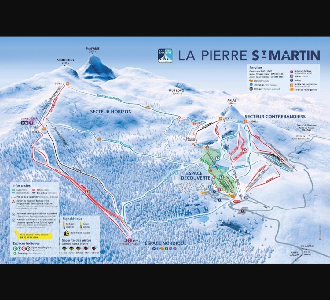 Apartamento Aunamendi Pyrenees La Pierre Saint Martin Εξωτερικό φωτογραφία